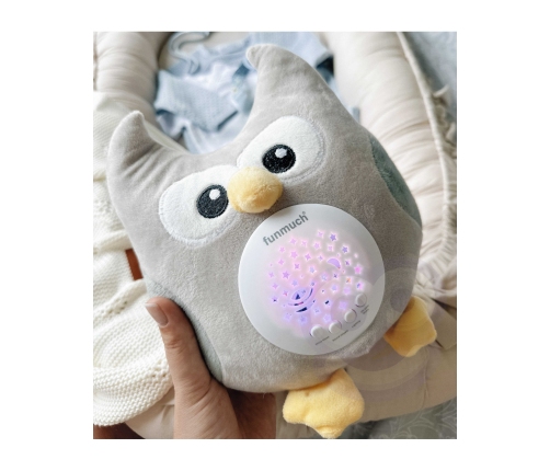 WOOPIE BABY Przytulanka Usypiacz Projektor 2w1 Sówka - 10 Kołysanek