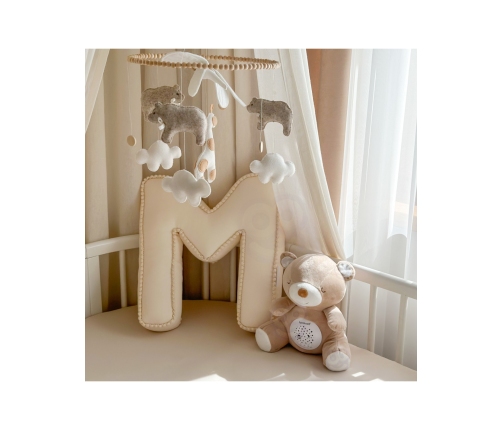 WOOPIE BABY Przytulanka Usypiacz Projektor 2w1 Miś - 10 Kołysanek