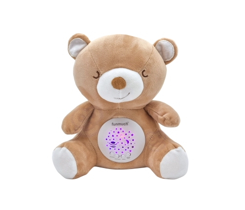 WOOPIE BABY Przytulanka Usypiacz Projektor 2w1 Miś - 10 Kołysanek