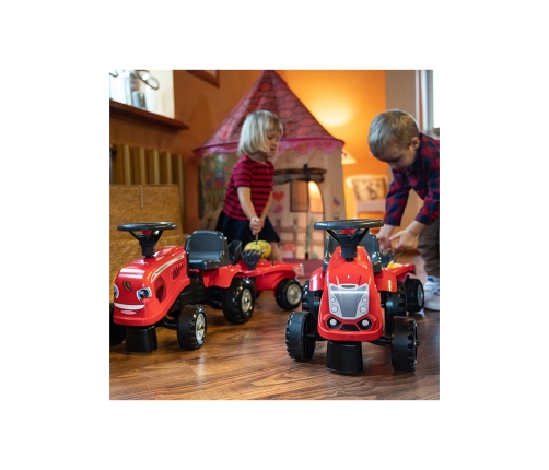 Stumjamā mašīna traktors ar piekabi FALK Baby Mac Cormick