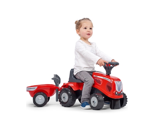 Stumjamā mašīna traktors ar piekabi FALK Baby Mac Cormick