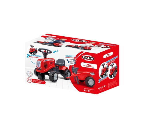 Stumjamā mašīna traktors ar piekabi FALK Baby Mac Cormick