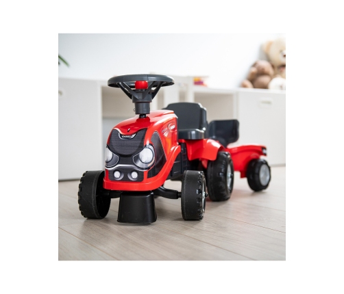 Stumjamā mašīna FALK Traktors Baby Case IH Red