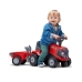 Stumjamā mašīna FALK Traktors Baby Case IH Red
