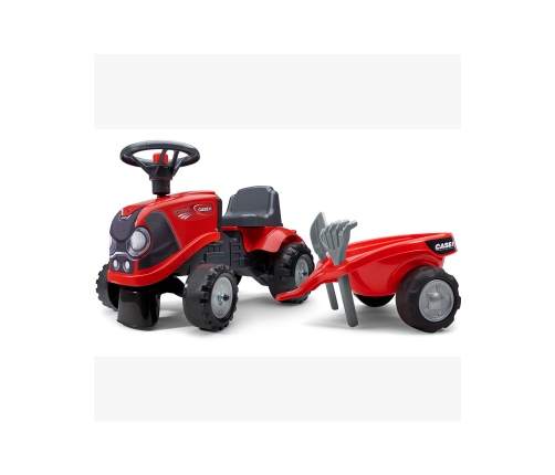 Stumjamā mašīna FALK Traktors Baby Case IH Red