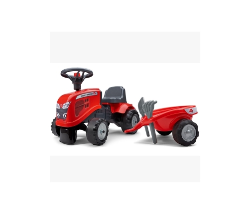 FALK Stumjamā mašīna - traktors Baby Massey Ferguson