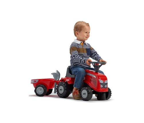 FALK Stumjamā mašīna - traktors Baby Massey Ferguson