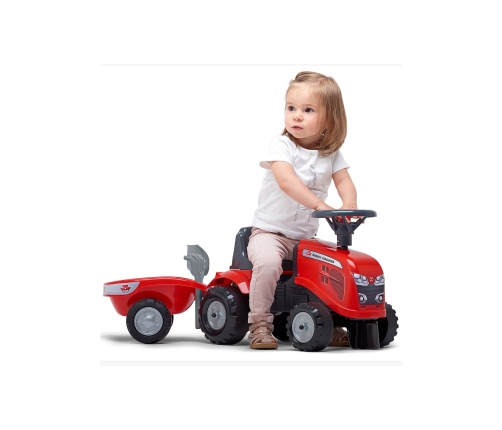 FALK Stumjamā mašīna - traktors Baby Massey Ferguson