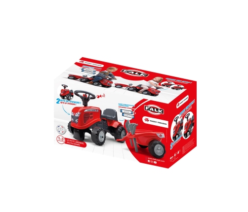 FALK Stumjamā mašīna - traktors Baby Massey Ferguson