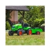FALK Traktorek X Tractor Zielony z Przyczepką Klakson od 2 Lat
