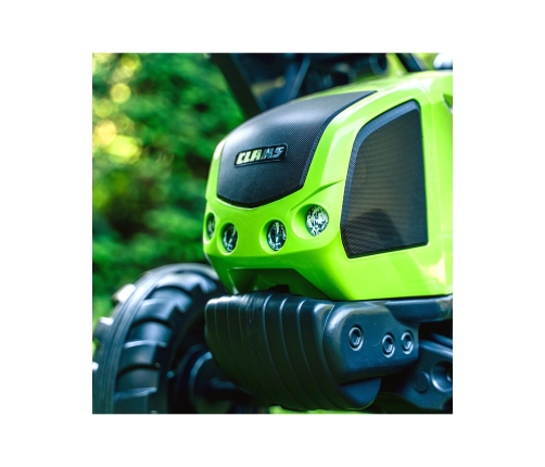 Трактор с педалями с прицепом FALK CLAAS Green