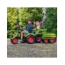 Traktors ar pedāļiem ar kausu un piekabi FALK CLAAS AVEC Green