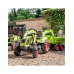 Traktors ar pedāļiem ar kausu un piekabi FALK CLAAS AVEC Green