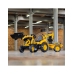 Трактор с педалями с ковшом и прицепом FALK KOMATSU Yellow