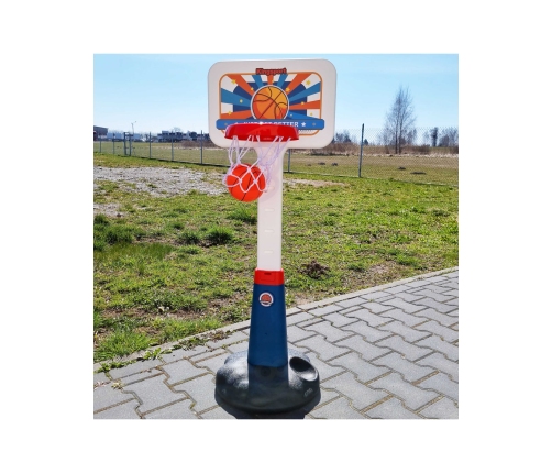 WOOPIE Zestaw Koszykówka Regulacja 99 - 125 cm + Piłka + Pompka