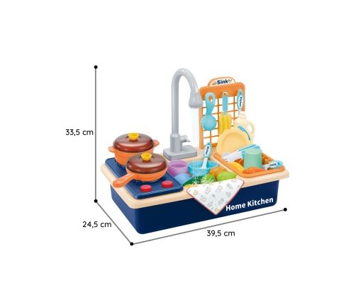 WOOPIE Izlietne 2in1 Bērnu virtuve