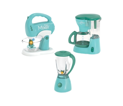 WOOPIE Zestaw AGD dla Dzieci 3w1 Mikser Blender Robot Kuchenny