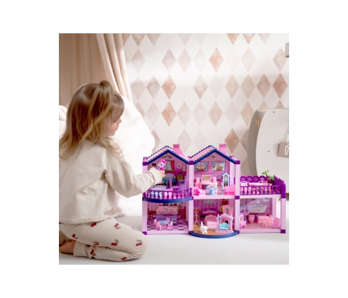 Leļļu mājiņa WOOPIE PONY FANTASY VILLA 120 el.