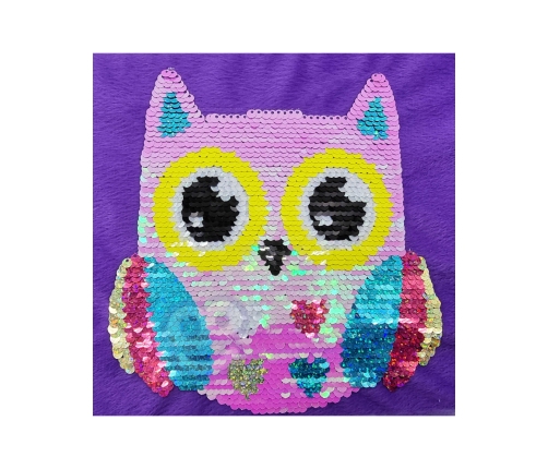 WOOPIE ART&FUN Zestaw Kreatywny Poduszka do Ozdobienia Sówka