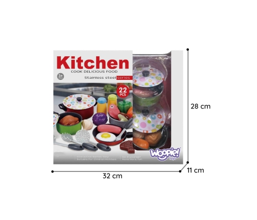 Liels pavāra komplekts no Woopie