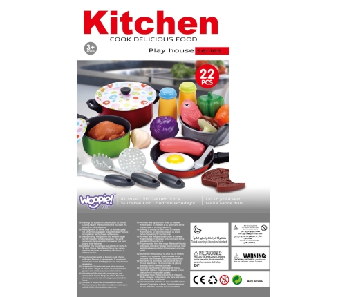 Liels pavāra komplekts no Woopie