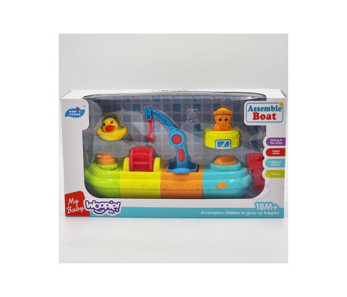WOOPIE BABY Zabawka Wodna do Kąpieli Statek