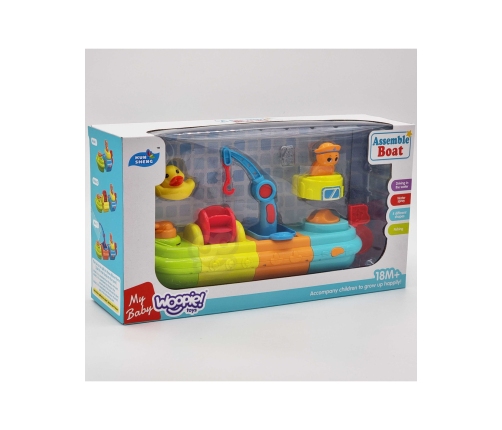 WOOPIE BABY Zabawka Wodna do Kąpieli Statek