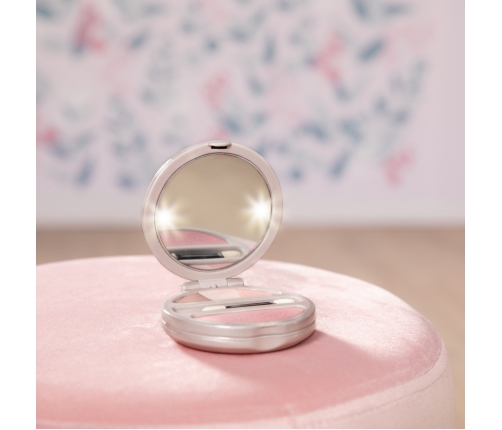 SMOBY My Beauty Puderniczka z Lusterkiem i Światłem Kompaktowa