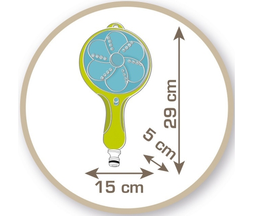 SMOBY Dārza ūdens smidzinātājs dāzrza mājai