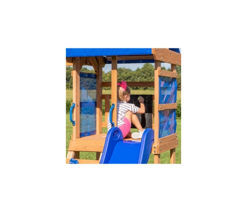 Drewniany Plac Zabaw Aurora Domek Zjeżdżalnia Backyard Discovery