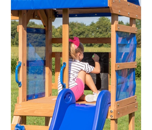 Drewniany Plac Zabaw Aurora Domek Zjeżdżalnia Backyard Discovery