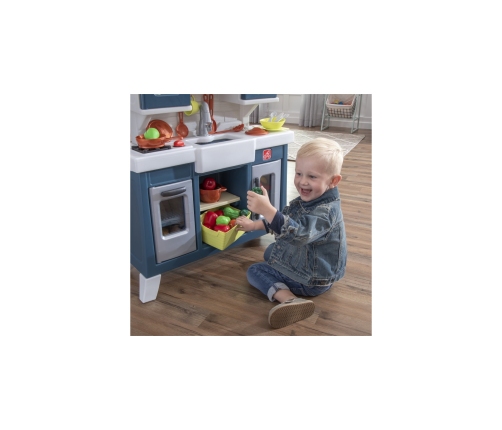 Nowoczesna Realistyczna Kuchnia dla Dzieci z Wieloma Akcesoriami Step2