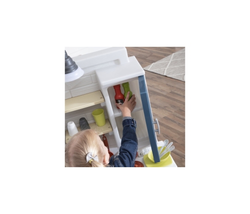 Nowoczesna Realistyczna Kuchnia dla Dzieci z Wieloma Akcesoriami Step2