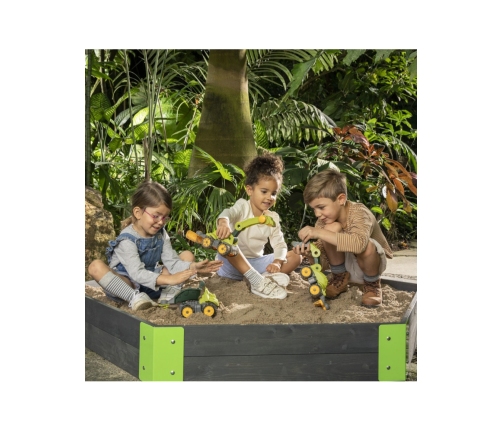 BIG Pług Zraszacz Dinozaur Power Worker Zabawka do Piasku