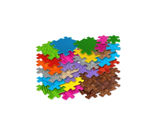 WOOPIE Mata Sensoryczna Ortopedyczna Royal Puzzle 26 el. + 4 małe