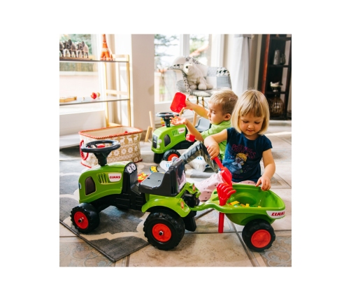 Stumjamā mašīna - traktors ar piekabi FALK Baby Claas