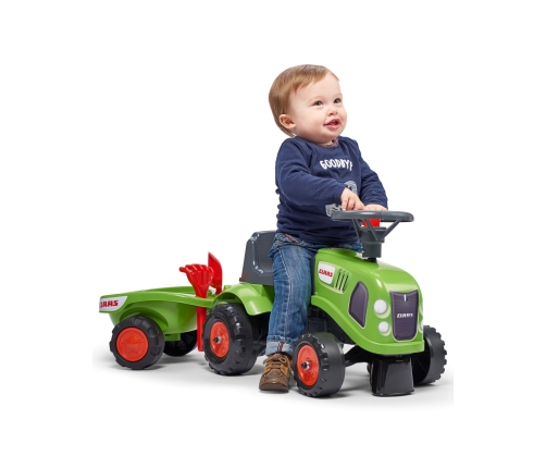 Stumjamā mašīna - traktors ar piekabi FALK Baby Claas