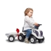 FALK Stumjamā mašīna Traktors Baby Valtra White