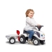 FALK Stumjamā mašīna Traktors Baby Valtra White