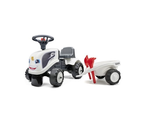 FALK Stumjamā mašīna Traktors Baby Valtra White