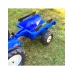 Трактор с педалями с прицепом FALK New Holland Blue