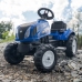 Traktors ar pedāļiem ar piekabi FALK New Holland Blue