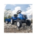 Трактор с педалями с прицепом FALK New Holland Blue