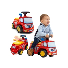 Stumjamā mašīna FALK Fireman Red