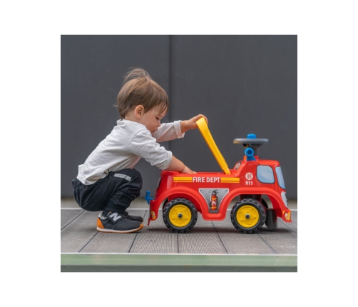 Stumjamā mašīna FALK Fireman Red