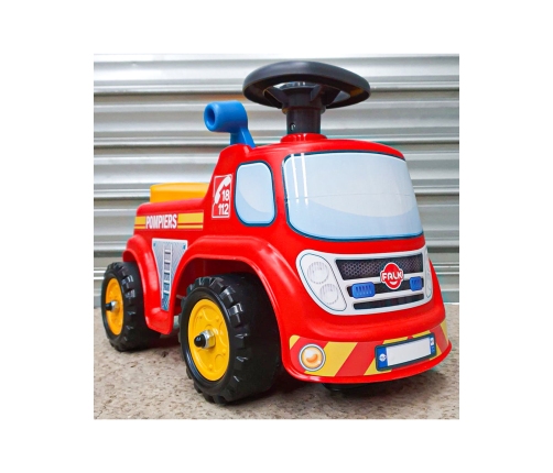 Stumjamā mašīna FALK Fireman Red