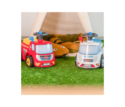 Stumjamā mašīna FALK Fireman Red