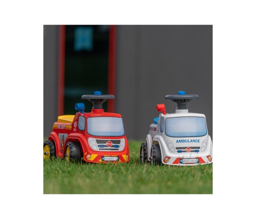 Stumjamā mašīna FALK Fireman Red