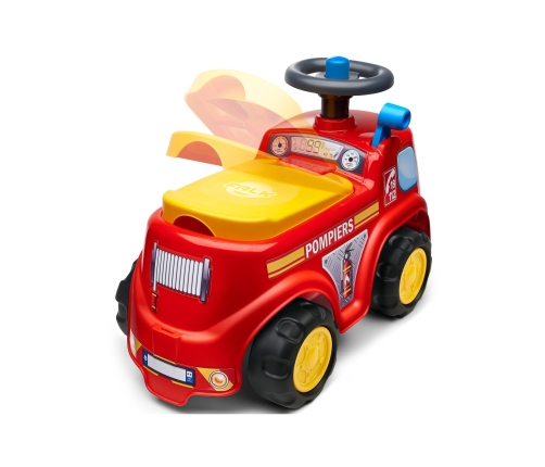 Stumjamā mašīna FALK Fireman Red