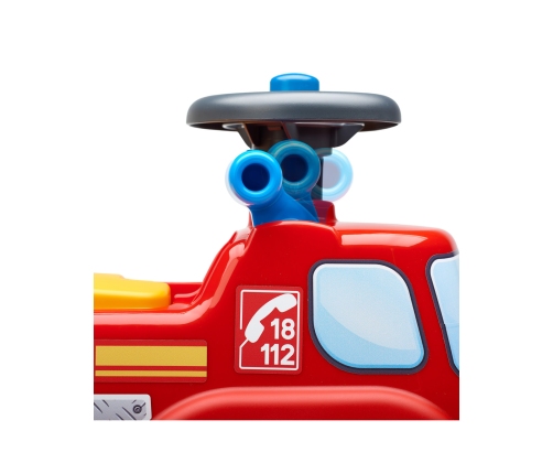 Stumjamā mašīna FALK Fireman Red